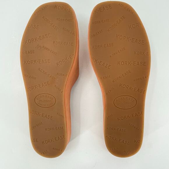 Brand New Kork-Ease Women's "Mesa" Sandals, Orange, Sz. 7M Comfort NWOB - Picture 7 of 14